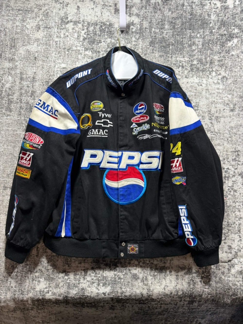 VTG Pepsi Jeff Gordon Men’s 3XL Jacket NASCAR #24 Chase Authentics By JH Design